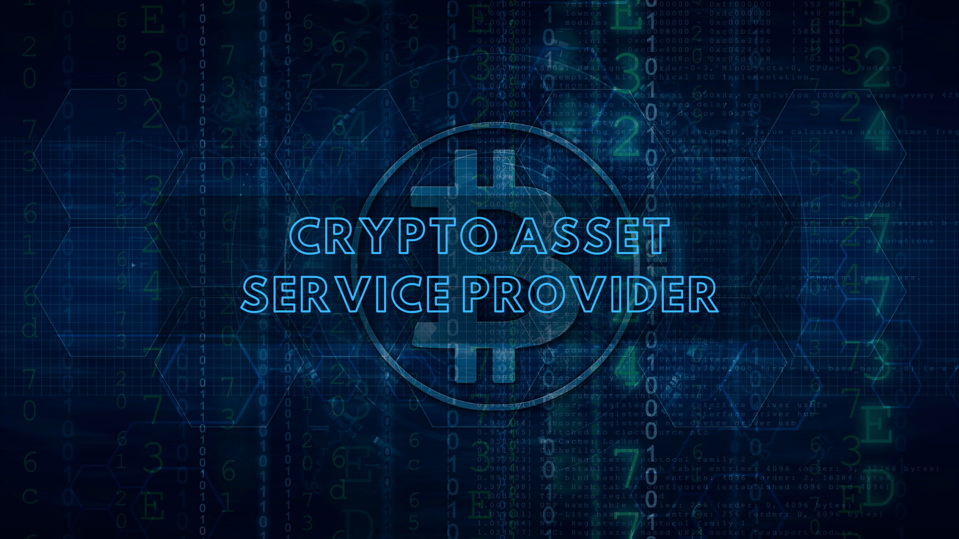 crypto asset service provider license